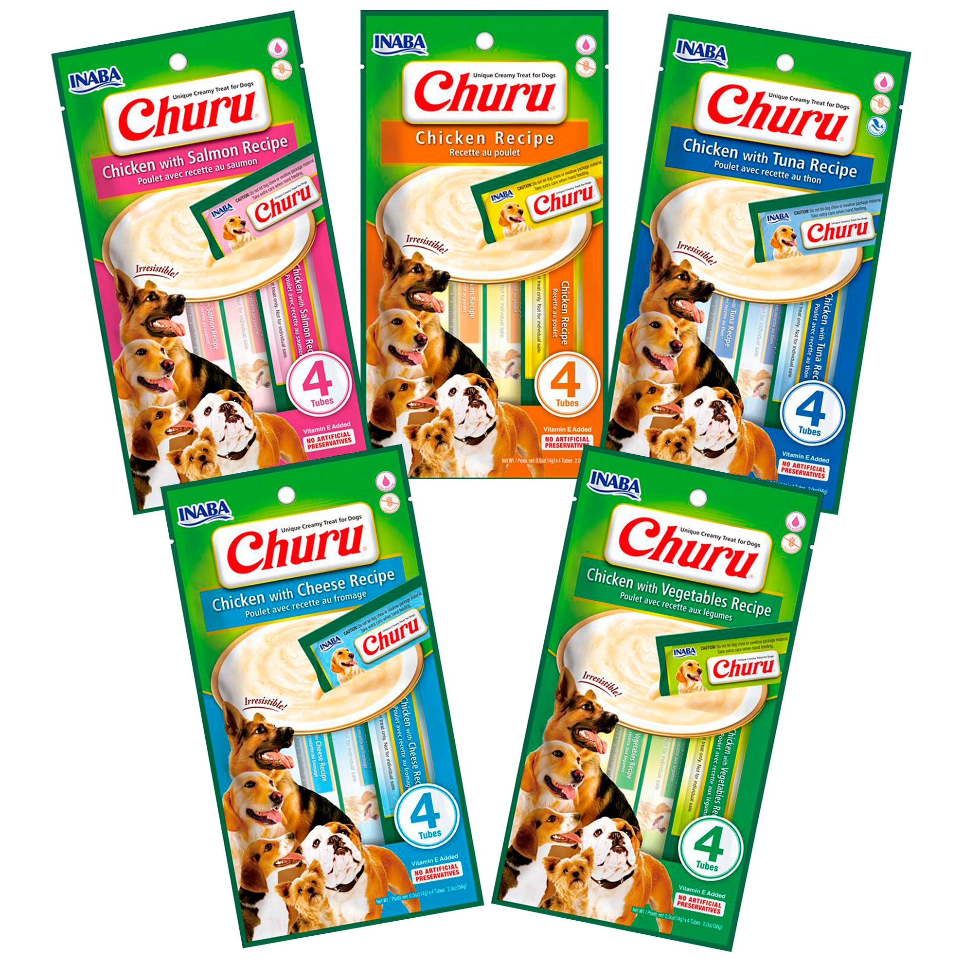 Churu Perro (4 tubos)