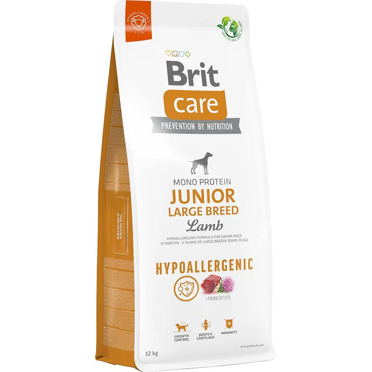 BRIT CARE JUNIOR LARGE LAMB 3KG
