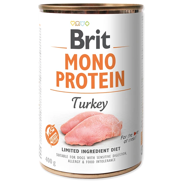 LATA BRIT MONO PROTEIN PAVO 400G