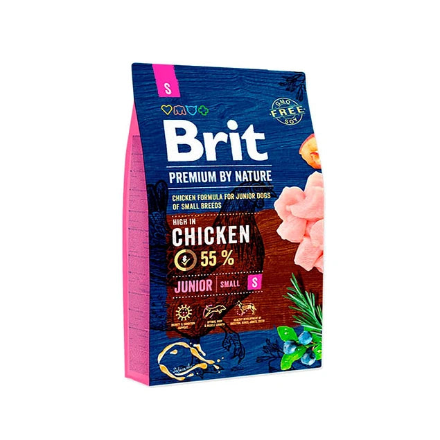 BRIT PREMIUM BY NATURE JUNIOR SMALL 3KG