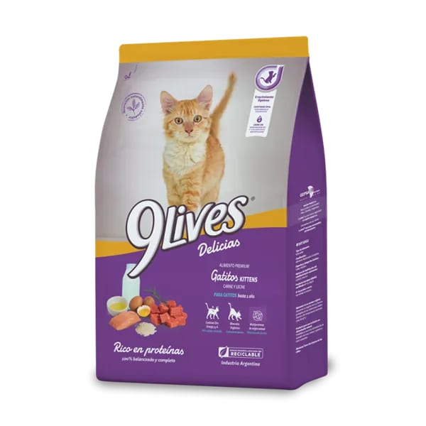 9 lives gatito 8 kg
