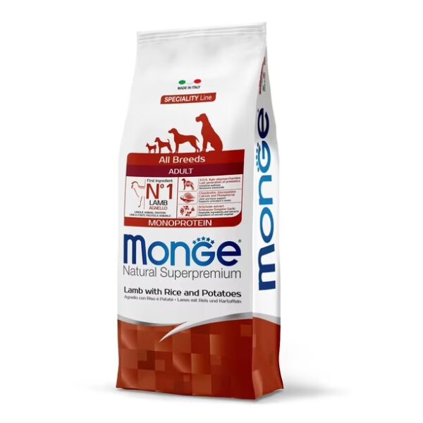 Monge All Breeds Adult Lamb 2.5kg