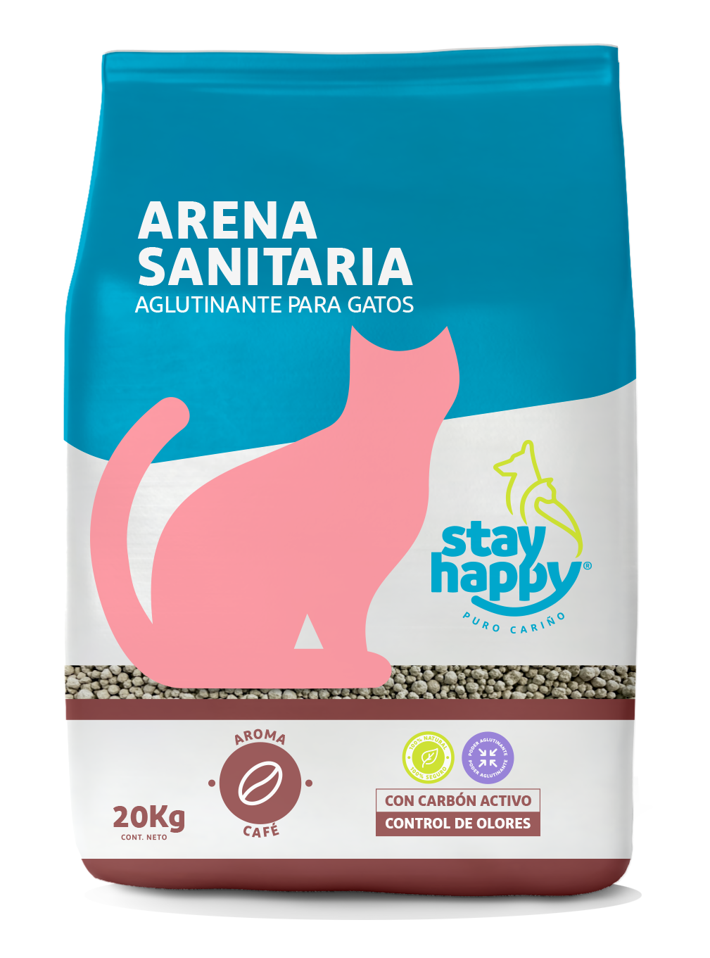 Arena Sanitaria Stay Happy 20KG Cafe