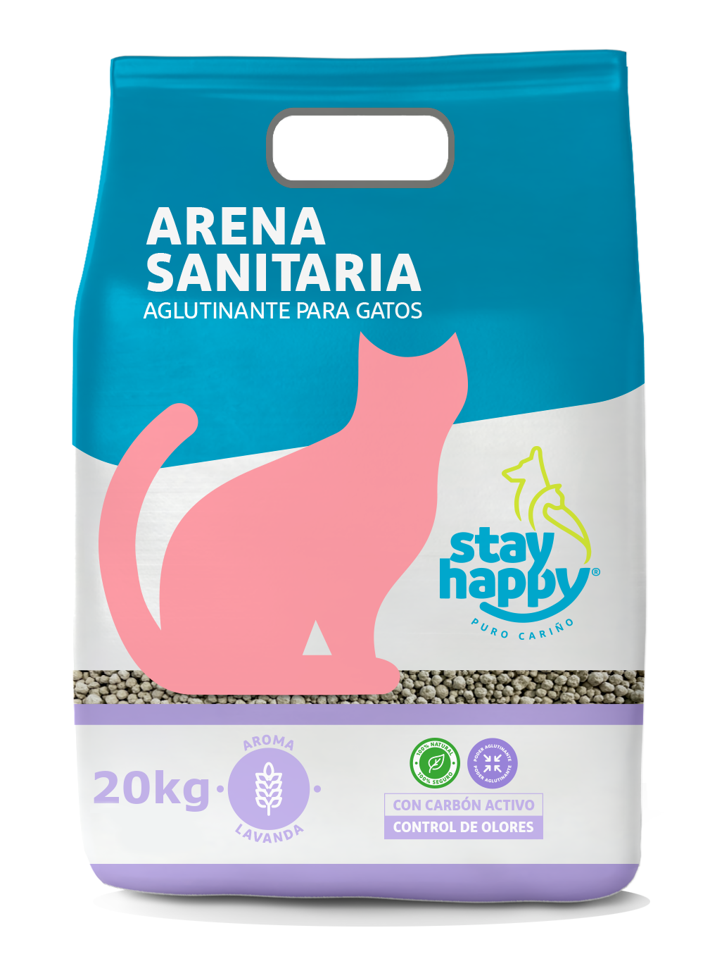 Arena Stay Happy Lavanda 20kg