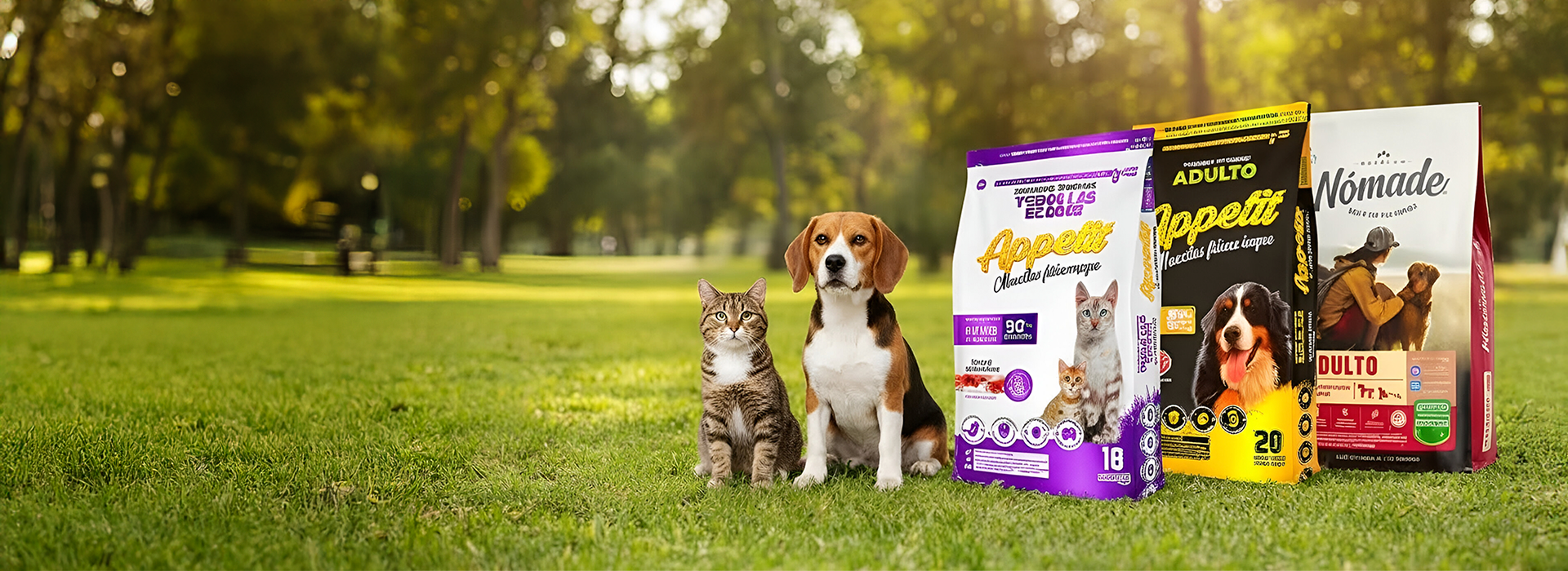 Nutrición saludable <br> para perros y gatos