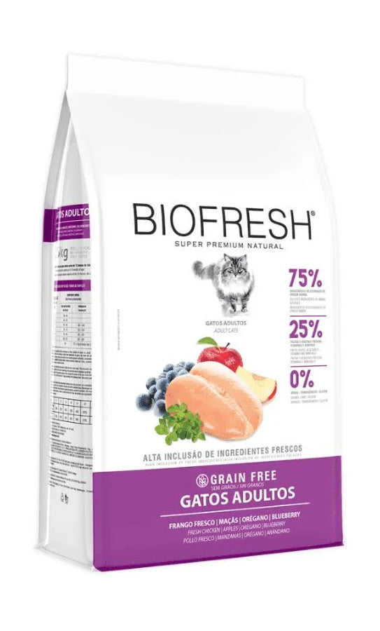 BIOFRESH CAT CASTRADO ADULTO 1,5KG  POLLO ,MANZANA ,ARANDANO