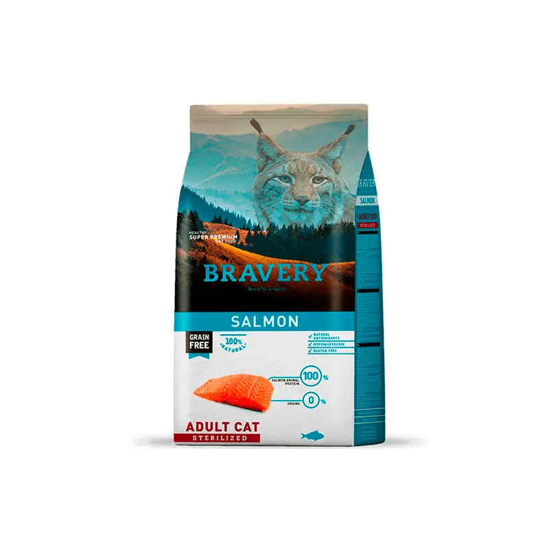 Bravery Salmon Adult Cat Sterelized 2kg
