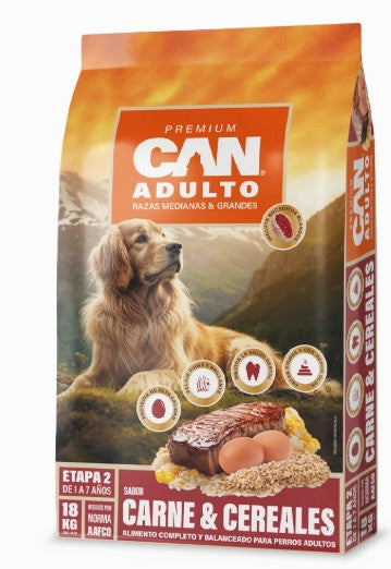 Can Adulto Carne 10 kg Extruder