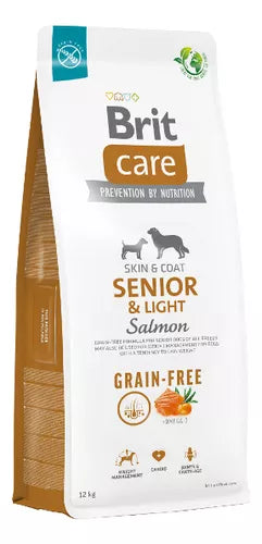 Brit Care Grain-Free Senior Salmon 12KG
