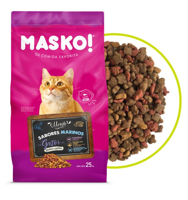 Masko Gato 25kg Adulto y Cachorro