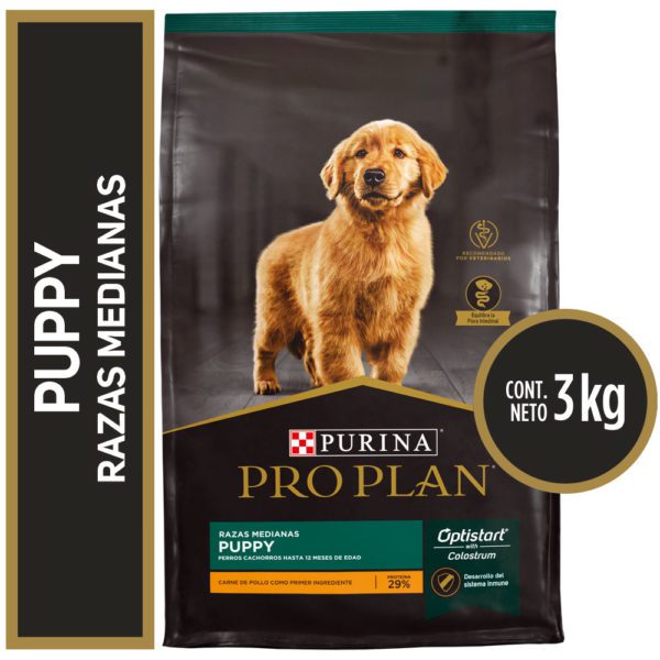 Proplan Puppy 3kg Medianos