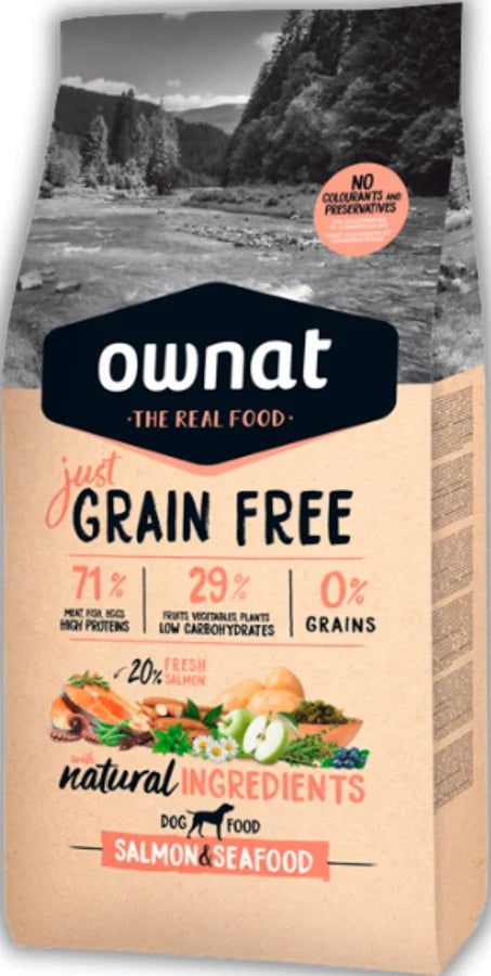 OWNAT GRAN FREE SALMON 3 KG