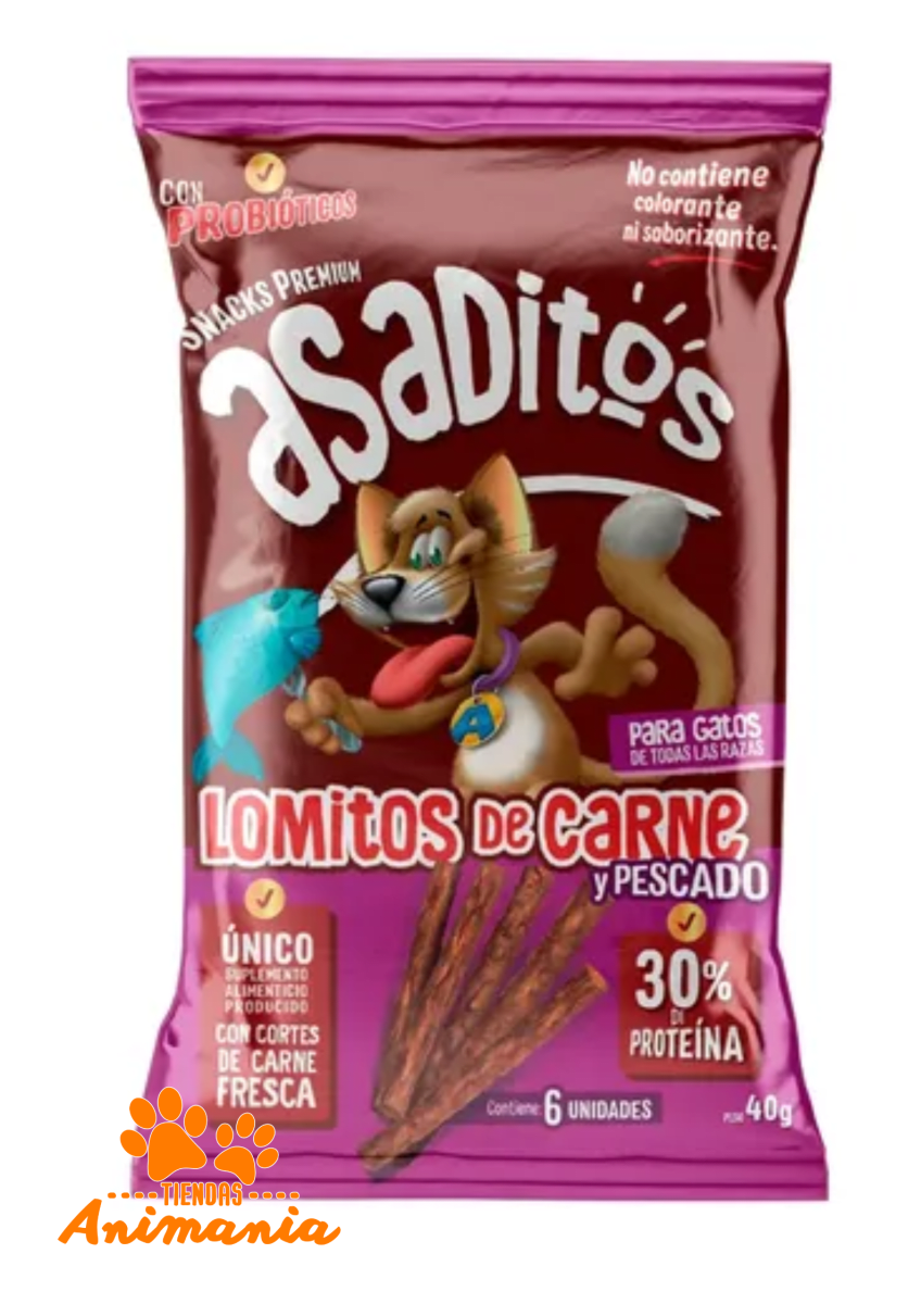 asaditos gatos 40 g