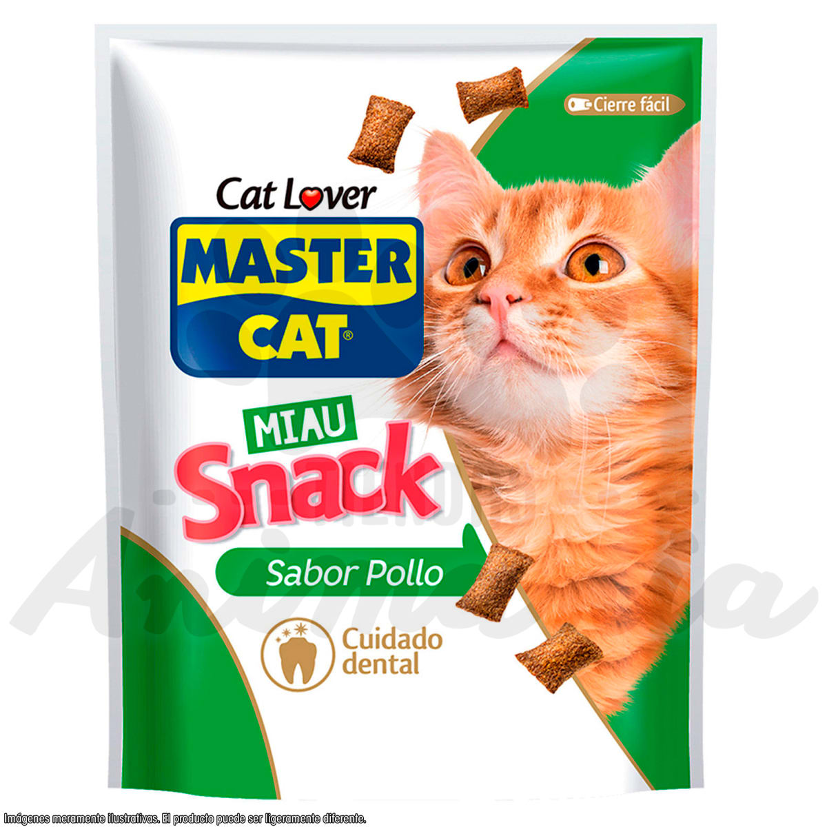 MASTER CAT MIAU SNACK DE POLLO CUIDADO DENTAL 60 GR