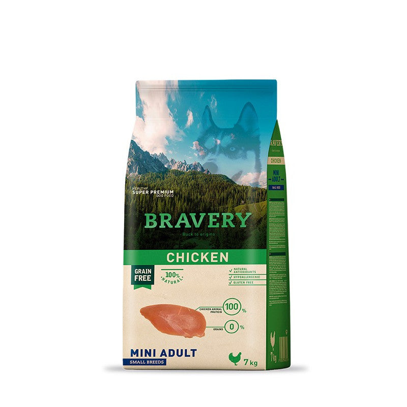 Bravery Chicken Mini Adulto 2kg