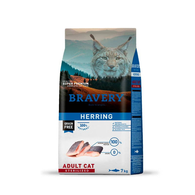 Bravery Herring Gato Esterilizado 7kg