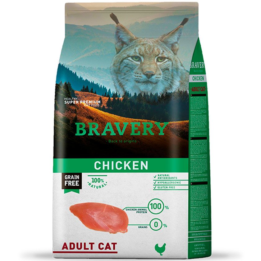 Bravery Chicken Adulto Cat 2kg