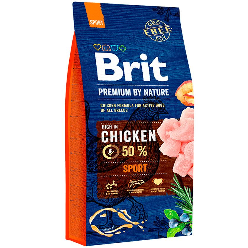 BRIT PREMIUM BY NATURE SPORT 15KG
