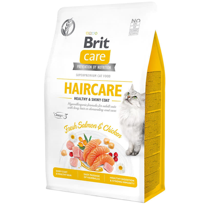 Brit Care Cat Haircare HEalthy Shiny Coat 2kg