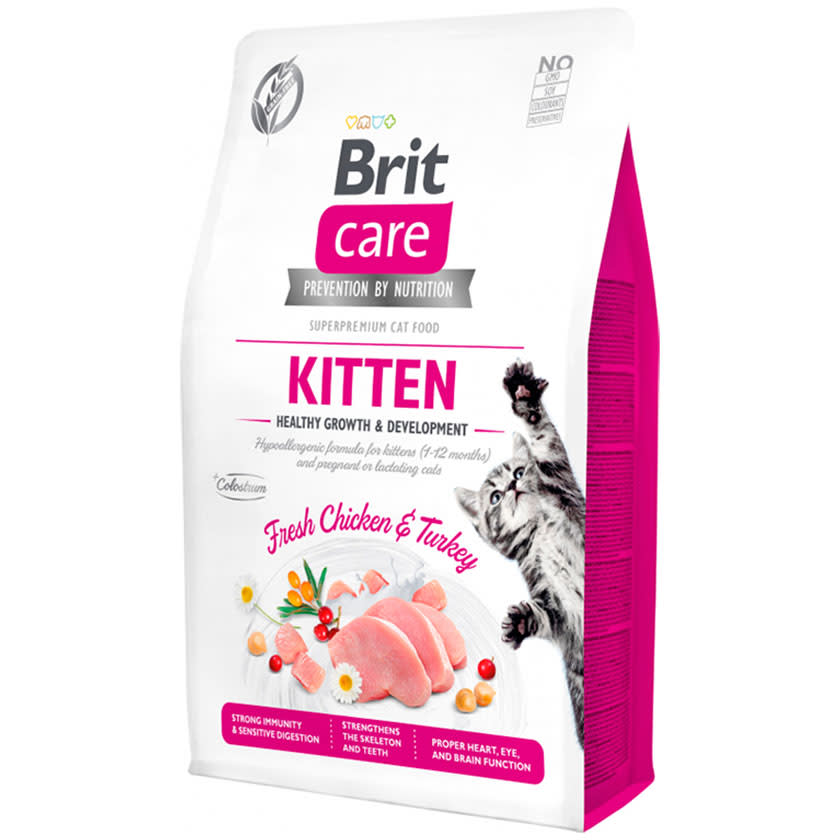 Brit care Cat Kitten Healthy Growth 7 kg