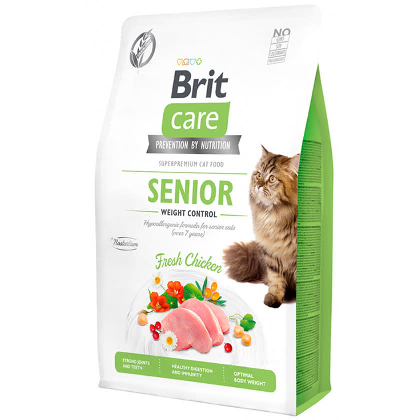 Brit Care Cat Senior Weight Control 7kg