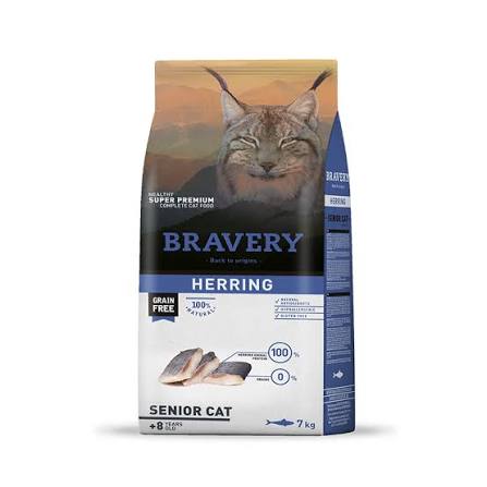 Bravery Herring SENIOR Cat 7kg