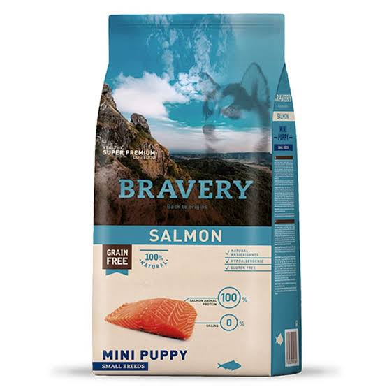 Bravery Salmon Mini Puppy Small Breeds 7kg