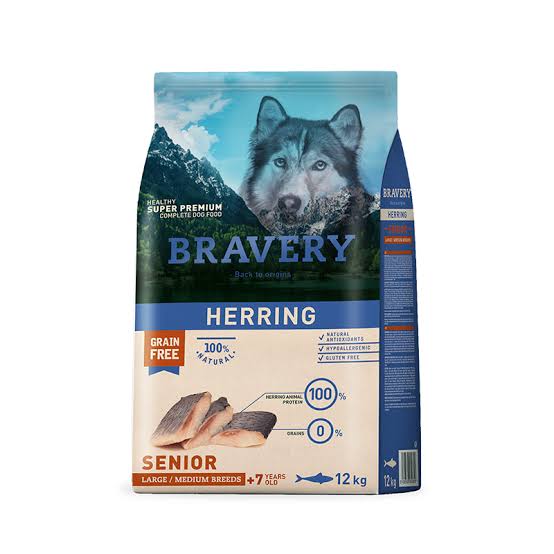 Bravery Herring Senior Large/Medium Breeds 12kg