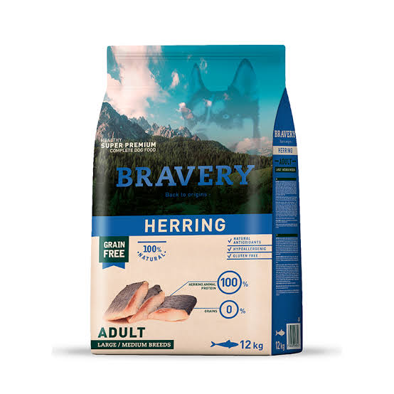 Bravery Herring Adult Large/Medium Breeds 12kg