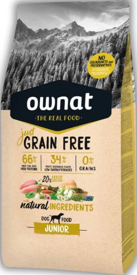 OWNAT GRAN FREE JUNIOR 3 KG
