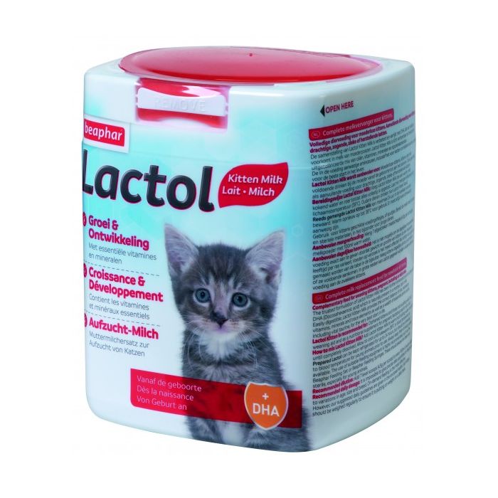 SUSTITUTO LÁCTEO PARA GATITO LACTOL 500 GR