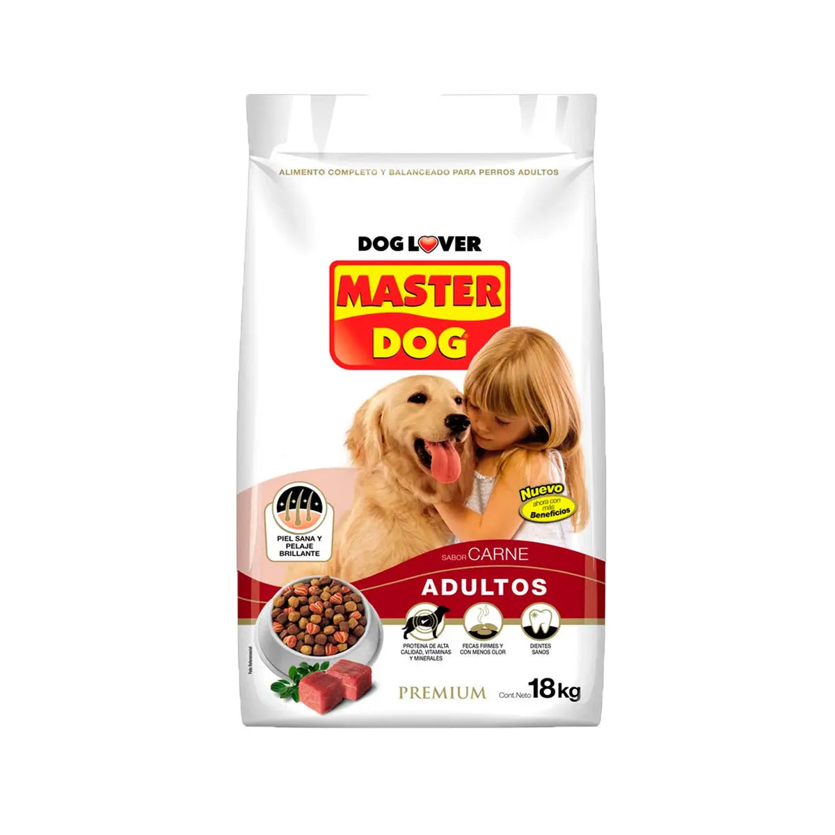 MasterDog Adulto Carne 18kg