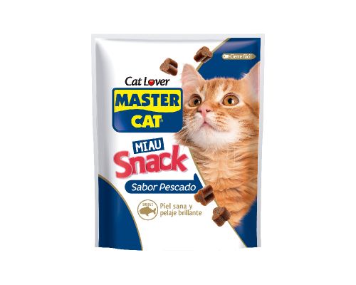 Snack Gato Miau Sabor Pescado Bolsa, 60 g