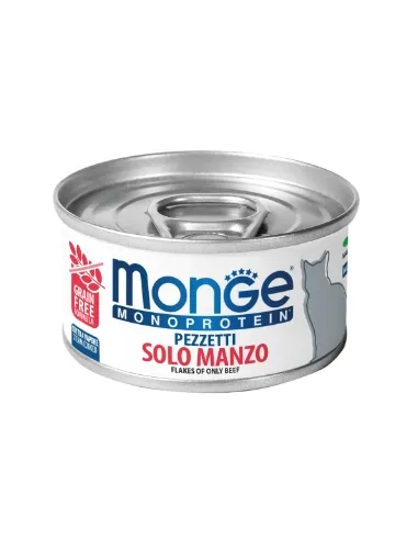 LATA MONGE GATO VACUNO 80 G