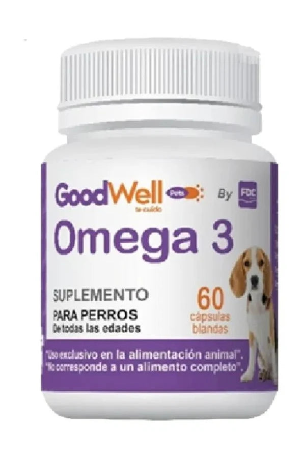 omega 3 perro 60 comprimidos
