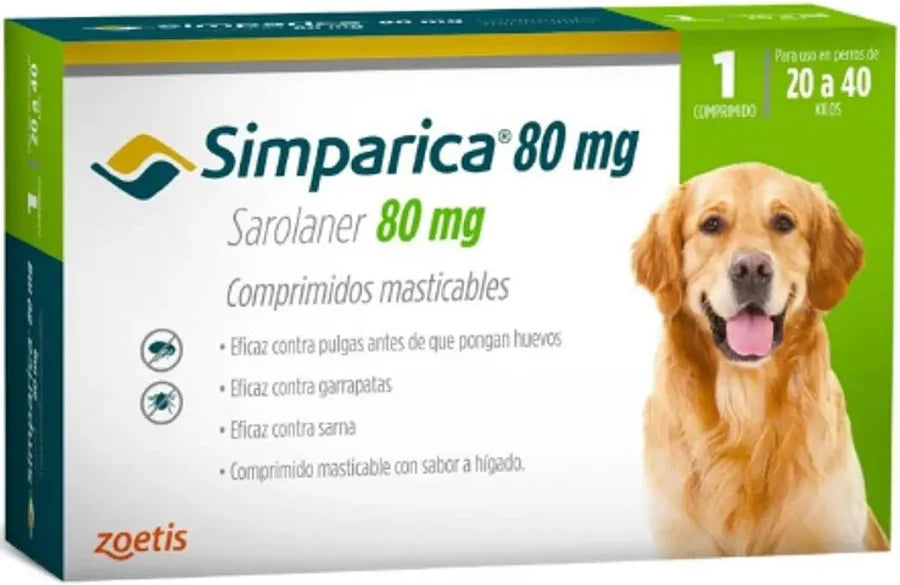 simparica 20 a 40kg 3 comp