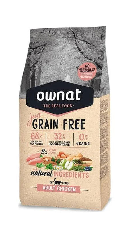 OWNAT GRAIN FREE AD CHICKEN CAT 8 KG