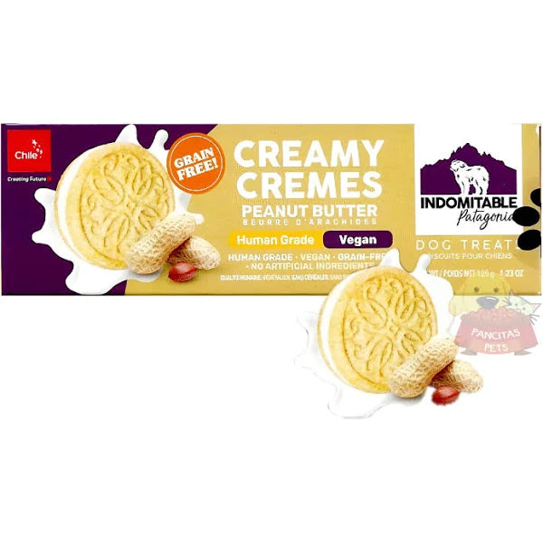 INDOMITABLE GALLETA CREAMY MANTEQUILLA/MANI 120G