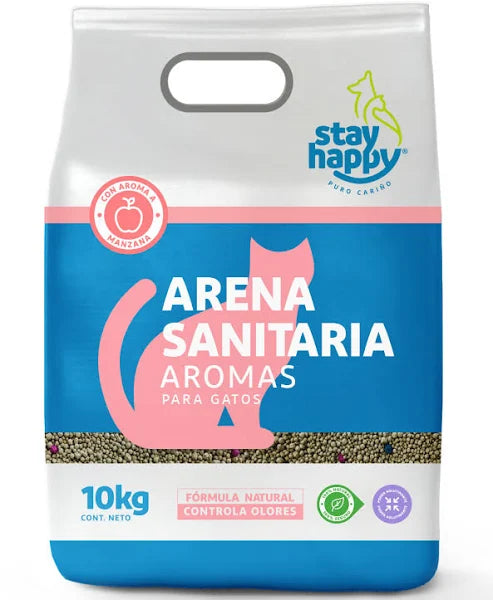 Arena Stay Happy Manzana 10KG