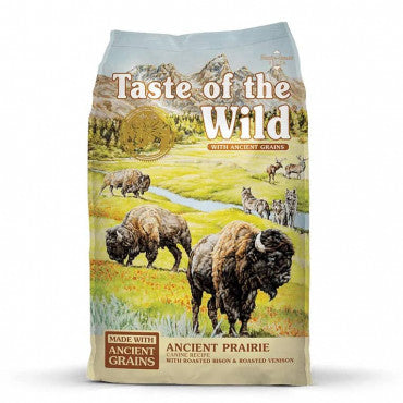 Taste Of The Wild Ancient Grains Prairie Perro 12.2Kg Bisonte-Venado Perro Adulto
