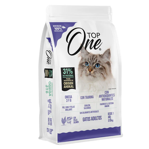 TOP ONE CAT ADULTO  9 KG